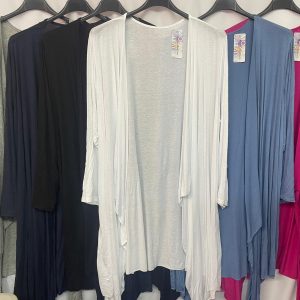 Chaqueta viscosa talla grande