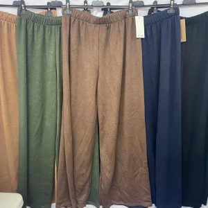 Pantalón palazzo lanilla