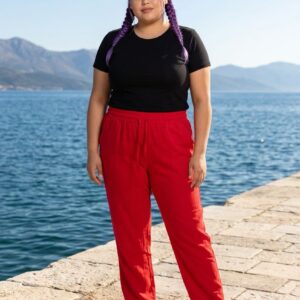 Pantalón bomba pata recta (M a 4XL)